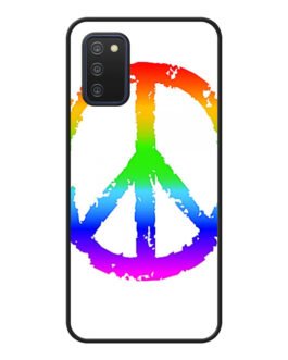 60S Peace Sign Logo Samsung Galaxy A03s Case FZI0209