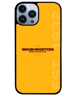 Washington Yellow Football iPhone 13 , 13 Mini , 13 Pro , 13 Pro Max Case FZI9418