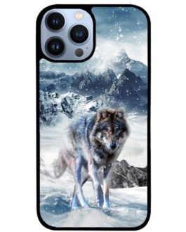 White Wolf iPhone 13 , 13 Mini , 13 Pro , 13 Pro Max Case FZI8671