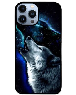 Wolf Black White iPhone 13 , 13 Mini , 13 Pro , 13 Pro Max Case FZI8675