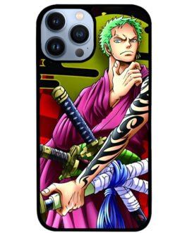 Zoro One Piece iPhone 13 , 13 Mini , 13 Pro , 13 Pro Max Case FZI6157