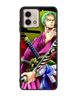 Zoro One Piece Motorola Moto G Stylus 5G 2023 , Razr+ 2023 , G Power 2022 , Edge 2022 , G Pure 2021 Case FZI6157