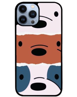 We Bare Bears iPhone 13 , 13 Mini , 13 Pro , 13 Pro Max Case FZI5358