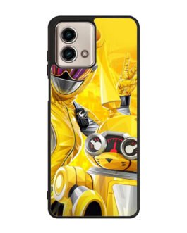 Yellow Rangers Motorola Moto G Stylus 5G 2023 , Razr+ 2023 , G Power 2022 , Edge 2022 , G Pure 2021 Case FZI7715