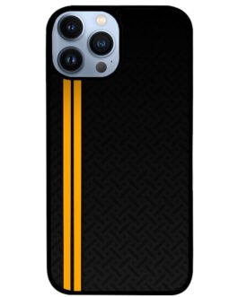 Abstract Yellow Lines iPhone 13 , 13 Mini , 13 Pro , 13 Pro Max Case FZI10708