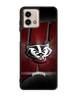 wisconsin badger logo Motorola Moto G Stylus 5G 2023 , Razr+ 2023 , G Power 2022 , Edge 2022 , G Pure 2021 Case FZI1985