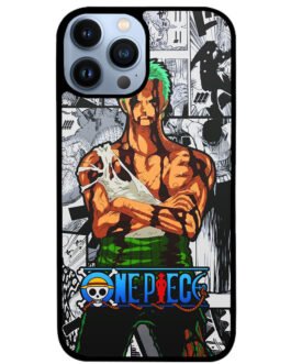 Zoro One Piece Manga iPhone 13 , 13 Mini , 13 Pro , 13 Pro Max Case FZI7463