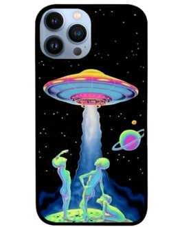 Aesthetic Alien Psychadelic Art iPhone 13 , 13 Mini , 13 Pro , 13 Pro Max Case FZI10630