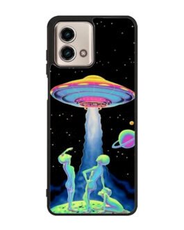 Aesthetic Alien Psychadelic Art Motorola Moto G Stylus 5G 2023 , Razr+ 2023 , G Power 2022 , Edge 2022 , G Pure 2021 Case FZI10630