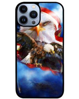 American Flag Eagle iPhone 13 , 13 Mini , 13 Pro , 13 Pro Max Case FZI3787