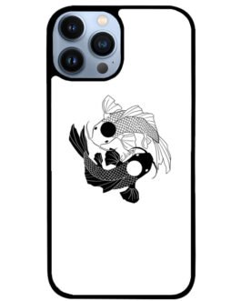 Yin Yang Koi Fish iPhone 13 , 13 Mini , 13 Pro , 13 Pro Max Case FZI6741