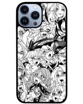 Ahegao Face Manga iPhone 13 , 13 Mini , 13 Pro , 13 Pro Max Case FZI3754