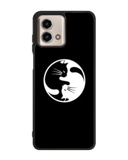 Yin Yang Cats Motorola Moto G Stylus 5G 2023 , Razr+ 2023 , G Power 2022 , Edge 2022 , G Pure 2021 Case FZI6740