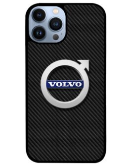 Volvo Logo Carbon iPhone 13 , 13 Mini , 13 Pro , 13 Pro Max Case FZI10760