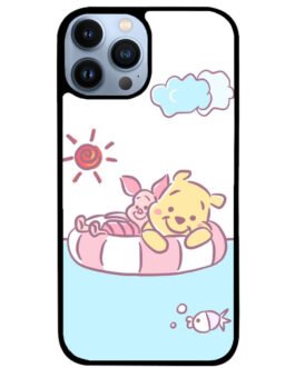 Winnie The Pooh Piglet Swim iPhone 13 , 13 Mini , 13 Pro , 13 Pro Max Case FZI6840