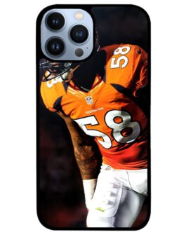 Von Miller Photo Broncos iPhone 13 , 13 Mini , 13 Pro , 13 Pro Max Case FZI6870