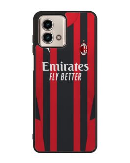 AC MILAN 2021-2022 Home Jersey Motorola Moto G Stylus 5G 2023 , Razr+ 2023 , G Power 2022 , Edge 2022 , G Pure 2021 Case FZI8788