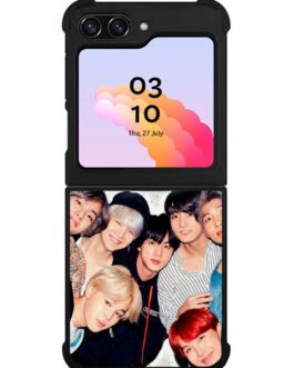 BTS K-POP Samsung Galaxy Z Flip 5 , Z FLip 4 , Z FLip 3 , Z Fold 5 , Z Fold 4 , Z Fold 3 Case FZI0018