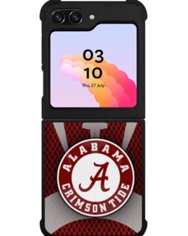 Alabama Crimson Tide Football Samsung Galaxy Z Flip 5 , Z FLip 4 , Z FLip 3 , Z Fold 5 , Z Fold 4 , Z Fold 3 Case FZI5433