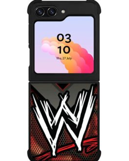 WWE Logo Samsung Galaxy Z Flip 5 , Z FLip 4 , Z FLip 3 , Z Fold 5 , Z Fold 4 , Z Fold 3 Case FZI0510