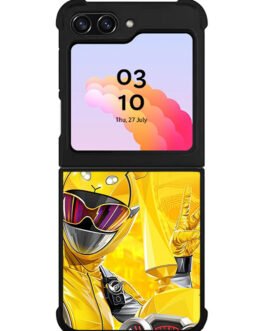 Yellow Rangers Samsung Galaxy Z Flip 5 , Z FLip 4 , Z FLip 3 , Z Fold 5 , Z Fold 4 , Z Fold 3 Case FZI7715