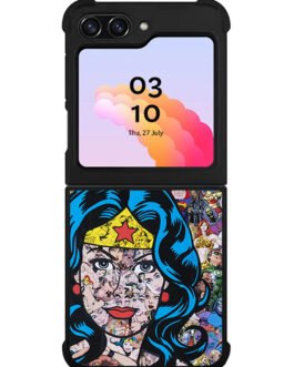 wonder woman Samsung Galaxy Z Flip 5 , Z FLip 4 , Z FLip 3 , Z Fold 5 , Z Fold 4 , Z Fold 3 Case FZI7738