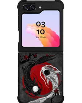 Yin and Yang Samsung Galaxy Z Flip 5 , Z FLip 4 , Z FLip 3 , Z Fold 5 , Z Fold 4 , Z Fold 3 Case FZI8779