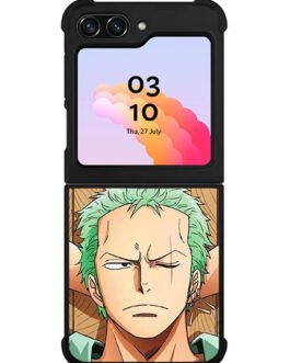 Zoro One Piece Samsung Galaxy Z Flip 5 , Z FLip 4 , Z FLip 3 , Z Fold 5 , Z Fold 4 , Z Fold 3 Case FZI1954