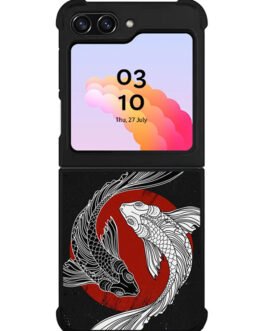 Yin And Yang Fish Samsung Galaxy Z Flip 5 , Z FLip 4 , Z FLip 3 , Z Fold 5 , Z Fold 4 , Z Fold 3 Case FZI10961