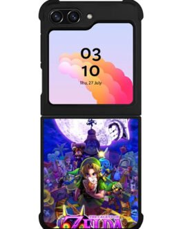 Zelda Majoras Mask W Samsung Galaxy Z Flip 5 , Z FLip 4 , Z FLip 3 , Z Fold 5 , Z Fold 4 , Z Fold 3 Case FZI7223