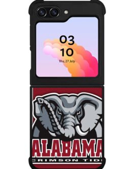 Alabama Crimson Tide Samsung Galaxy Z Flip 5 , Z FLip 4 , Z FLip 3 , Z Fold 5 , Z Fold 4 , Z Fold 3 Case FZI1651