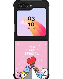 You Are Special Army BT21 Samsung Galaxy Z Flip 5 , Z FLip 4 , Z FLip 3 , Z Fold 5 , Z Fold 4 , Z Fold 3 Case FZI9282