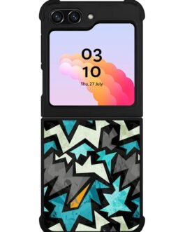 Abstract Graffiti Samsung Galaxy Z Flip 5 , Z FLip 4 , Z FLip 3 , Z Fold 5 , Z Fold 4 , Z Fold 3 Case FZI6161