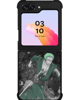 Zoro One Piece Samsung Galaxy Z Flip 5 , Z FLip 4 , Z FLip 3 , Z Fold 5 , Z Fold 4 , Z Fold 3 Case FZI7705