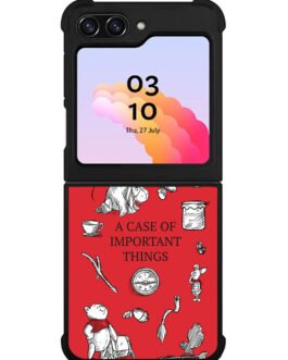 Winnie The Pooh Samsung Galaxy Z Flip 5 , Z FLip 4 , Z FLip 3 , Z Fold 5 , Z Fold 4 , Z Fold 3 Case FZI10205