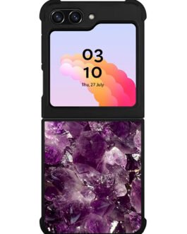 Amethyst Samsung Galaxy Z Flip 5 , Z FLip 4 , Z FLip 3 , Z Fold 5 , Z Fold 4 , Z Fold 3 Case FZI0434