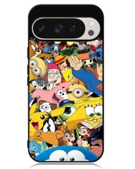 Cartoon All Character Google Pixel 9 Pro XL , Pixel 9 Pro , Pixel 9 Case FZI0346