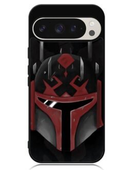 Star Wars Mandalorian face Google Pixel 9 Pro XL , Pixel 9 Pro , Pixel 9 Case FZI0666