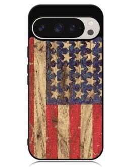 Vintage Patriotic American Flag Google Pixel 9 Pro XL , Pixel 9 Pro , Pixel 9 Case FZI1319