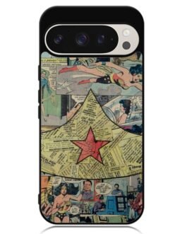 Wonder Woman Collage Google Pixel 9 Pro XL , Pixel 9 Pro , Pixel 9 Case FZI1347