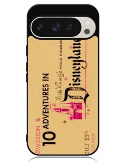 Vintage Disneyland Ticket Google Pixel 9 Pro XL , Pixel 9 Pro , Pixel 9 Case FZI1474