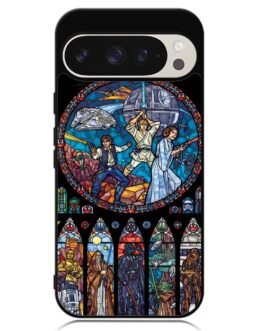 Star Wars Stained Glass Google Pixel 9 Pro XL , Pixel 9 Pro , Pixel 9 Case FZI1849